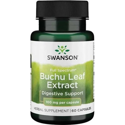 Swanson Full Spectrum Buchu Leaf Extract, 100 mg, 60 капсули, Swanson (SW1265)