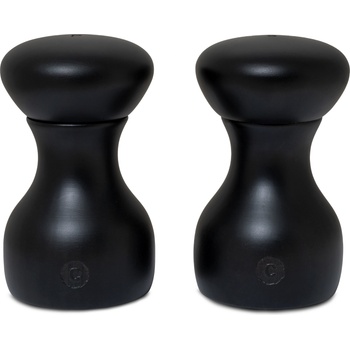 Crushgrind Мелнички за сол и пипер Lyon от буково дърво черни 2 бр (070380-0099-2PC)