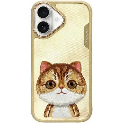 Nimmy Калъф Nimmy Big Eyed Pet 2.0 Cat за iPhone 16 - зелен (6971080319723)