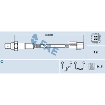Lambda sonda FAE 77343