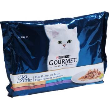 Purina Gourmet Печено месо в сос за котки асортимент патица 4х85гр 4бр