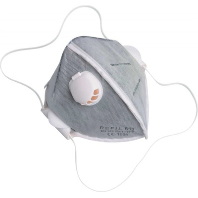 Refil respirátor FFP2 NR 641 sivá