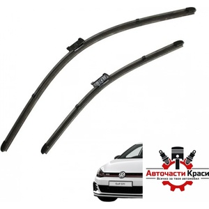 Paolo Предни чистачки съвместими с VW Golf VII 2бр/к-т (65233) - avtochastikrasi