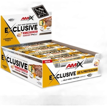 Image 1 of Amix Nutrition Exclusive Protein Bar [12 x 85 грама] Карибски Плодове