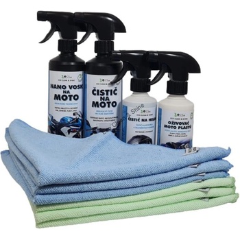 E-CS Nano kosmetika na motorku v sadě 3 x 500 ml