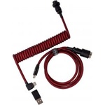 Keychron Cable Premium Angled USB-C Red (CAB-4)