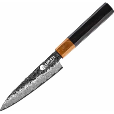Víceúčelový nůž z damaškové oceli SaKuRo Eben 2.0 12 cm