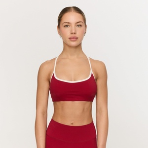 GymBeam Спортен сутиен Varsity Red XL