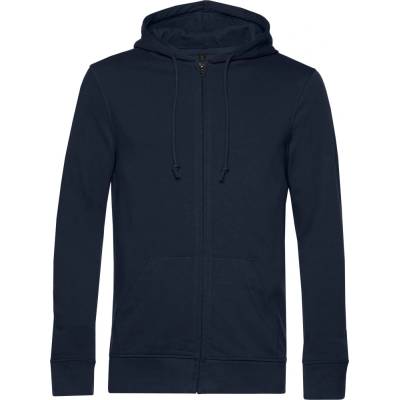 B&C Collection B&C INSPIRE ZIPPED HOOD / Мъжки суичър с качулка - тъмносин L (01U35Bu3403)