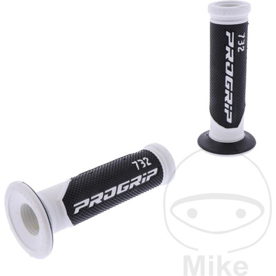 ProGrip gumové rukojeti černé/bílé tloušťka 22/25 mm. délka 125 mm otevřené