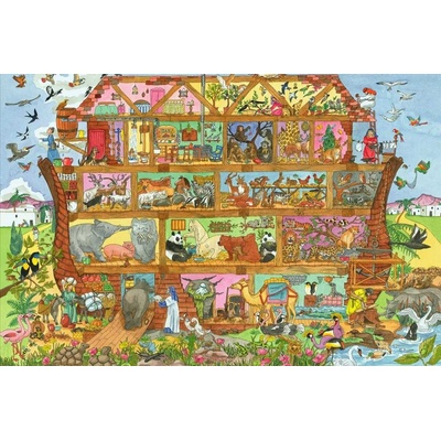 Bigjigs Toys Noemova archa 48 dílků