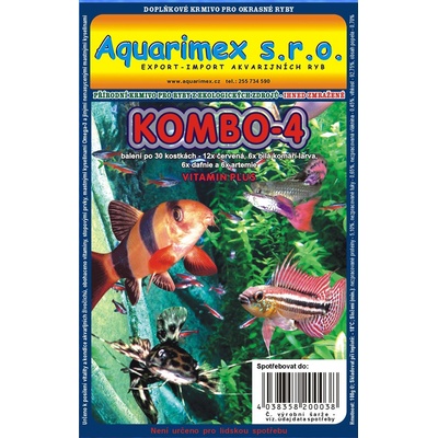 Aquarimex Kombo 4 mrazené 100 g