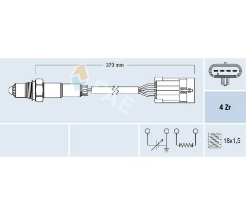 Lambda sonda FAE 77309