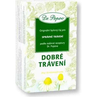 Dr.Popov Dobré trávení porcovaný čaj 30 g