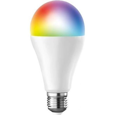 Solight LED SMART WIFI žárovka A65 15W/230W/E27/RGB+CCT/ 1350Lm/270°/Dim