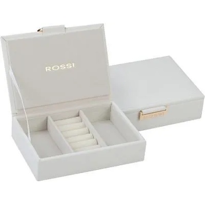 Roura Decoracion Правоъгълна кутия за бижута в бял цвят wa10401