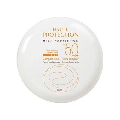 AVENE Крем-пудра за лице с много висока фотозащита цвят Злато , Avene Compact Teinte SPF50 Dore 10 gr