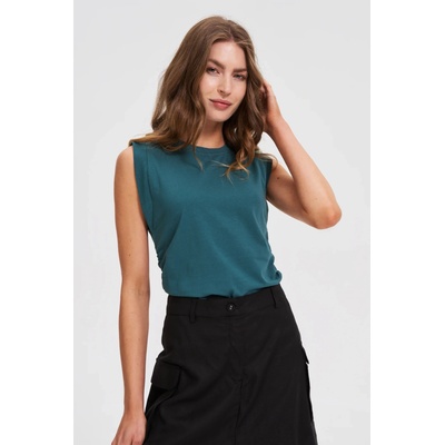 Moodo Дамска тениска без ръкави Moodo | Zelen | ЖЕНИ | XS