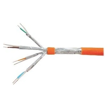 Equip Equip инсталационен кабел Cat7 S/FTP 4P23 100.00m оранжев LSZH (187321)