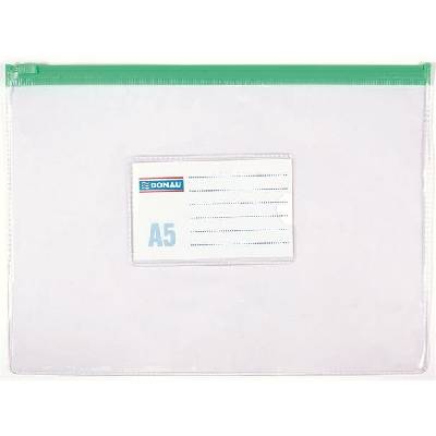 Organizačné vrecko, A5, PVC, so zipsom, DONAU 1797001PL-00