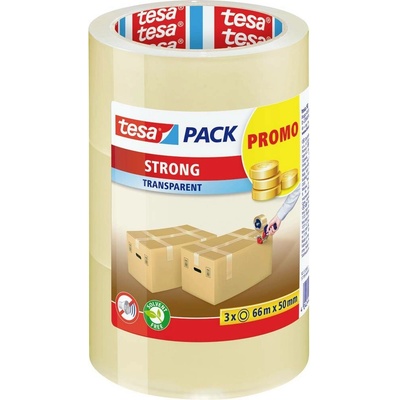 tesa lepiaca páska PACK® priehľadná 66 m x 50 mm