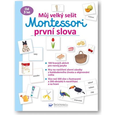 Můj velký sešit Montessori první slova