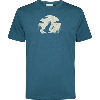 GreenBomb Мъжка тениска GreenBomb Nature Clouds Ride Fusion T-shirt - Tidal Blue - размер XL (216-8913-0114)