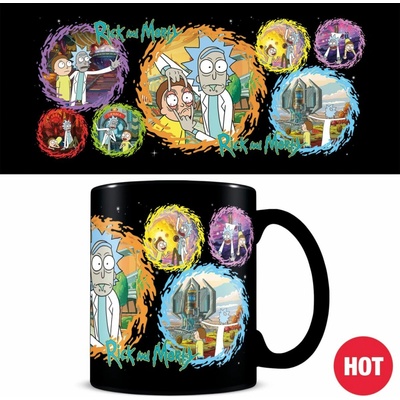 Pyramid International Rick a Morty měnící hrnek 325 ml