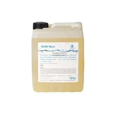 Alba MW 24 Mycí přípravek pro profesionální myčky nádobí a skla 24 kg – Zboží Mobilmania