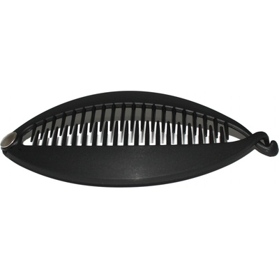 Spona banánek černý ovál – Sleviste.cz