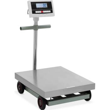 Steinberg Systems Платформена везна - 600 kg / 0, 1 kg - 50 x 60 cm - подвижна - kg / lb - LCD SBS-PF-600/100N (SBS-PF-600/100N)