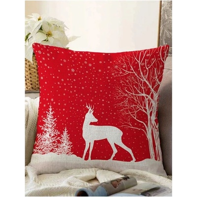 Mila Home Калъфка за възглавница с коледен мотив 43x43 cm - Mila Home (YZR18KRyl108)