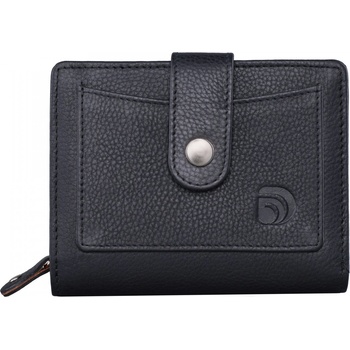 Delis Дамски портфейл Delis, Nolita PT1231, естествена кожа, черен (PT1231)