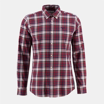 Barbour Mosswood Shirt - Red RE52