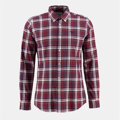 Barbour Mosswood Shirt - Red RE52