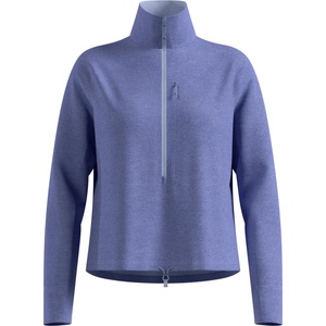 Odlo Дамско поларено яке Odlo Women's Mid Layer 1/2 Zip Grid Fleece Fleece jacket - Blue Heron Melange - размер XXS (105-6288-0211)