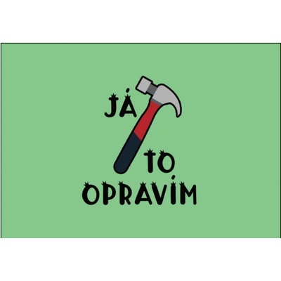Plakát typ A4-A0 Já to opravím