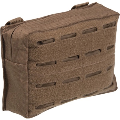Mil-tec pouzdro malé laser cut horizontální molle coyote