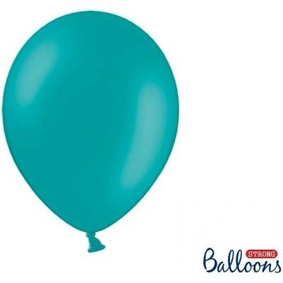 PartyDeco Balonek latex tyrkysový tmavý pastelový 30 cm