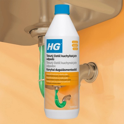 HG tekutý čistič odpadů 1 l