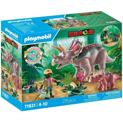 Playmobil 71821 Triceratops s mládětem