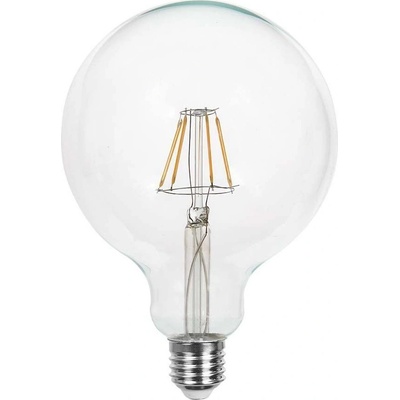 V-tac LED žárovka FILAMENT G125 E27/10W/230V 6400K VT0918