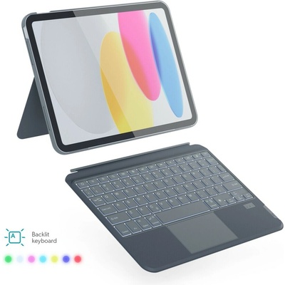 Epico podsvícená klávesnice s pouzdrem iPad 11 M4 CZ 90311101300001 šedá – Zbozi.Blesk.cz