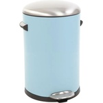 EKO 12 л. светло син кош за отпадъци с педал ЕКО от серия belle deluxe (eko921712lightblue)