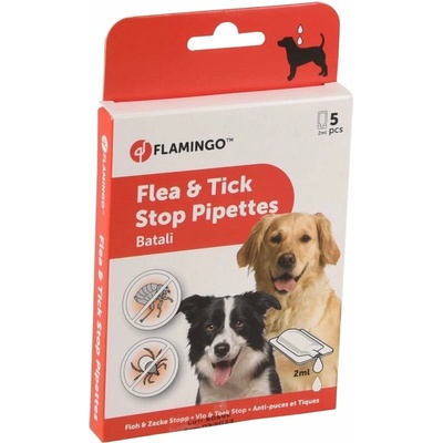 Flamingo Pipety pro psy 5 x 2 ml