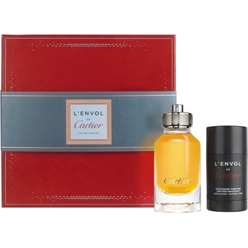 Cartier L`Envol De Cartier EDP 80 ml + deostick 75 ml dárková sada