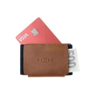 FIXED Tiny Wallet z pravej hovädzej kože (FIXW-STN2-BRW) hnedá