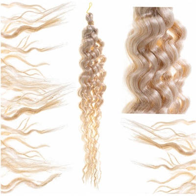 Syntetické vlasy pro tkaní 60cm Blond – Zboží Dáma