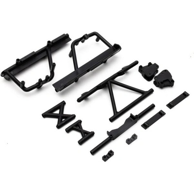 Axial Аксиални подпори на рамката, черно легло за батерия: rbx10