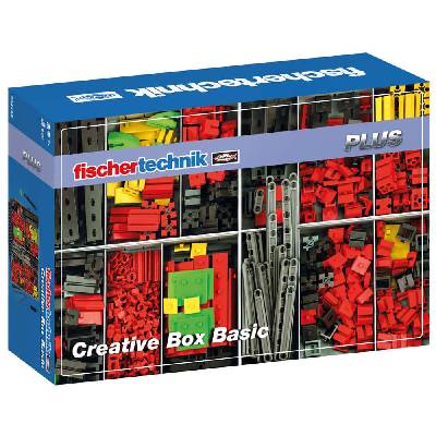 Конструктор Fischertechnik Creative Box Basic, 630 компонента, над 7г (554195)